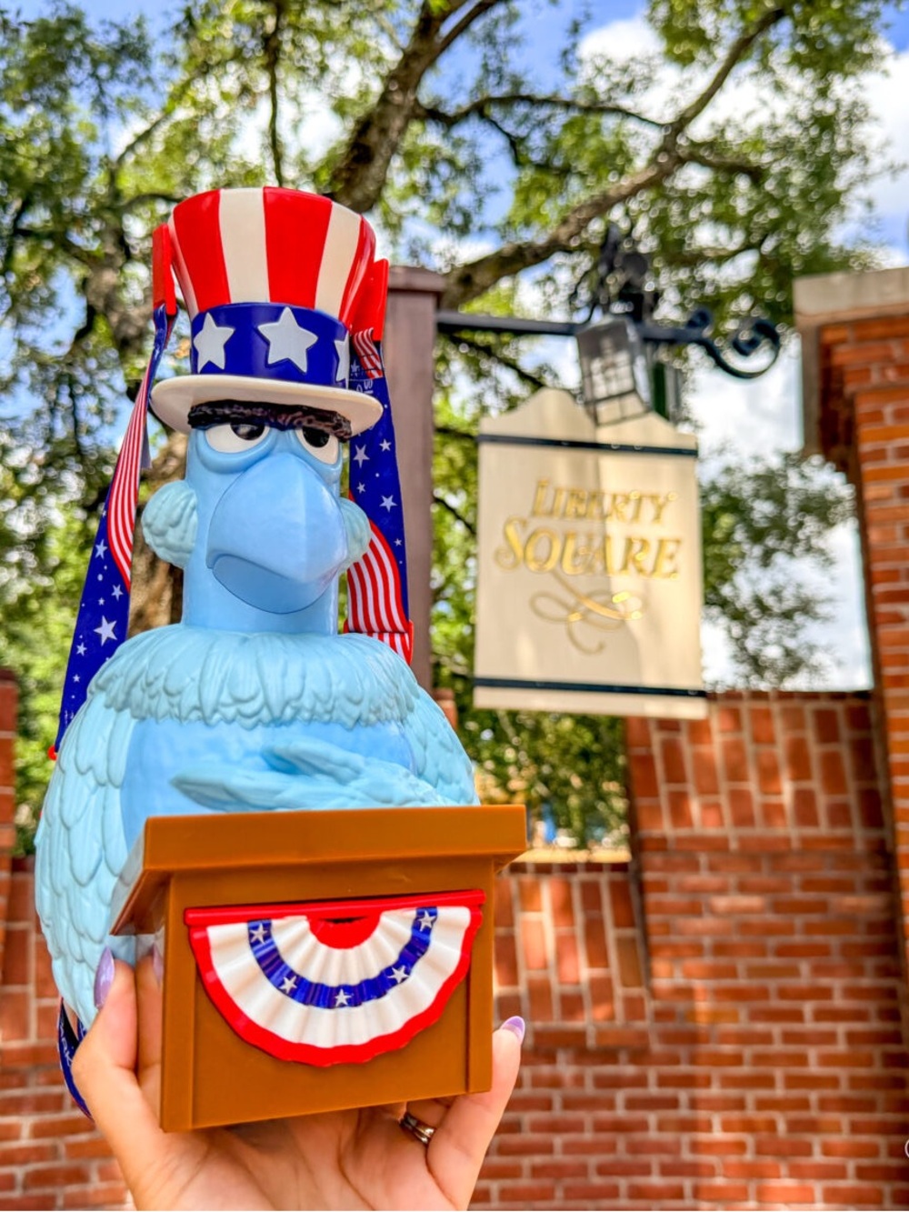 Disney Muppets Sam Eagle Popcorn Bucket - Never had popcorn in it 🆕